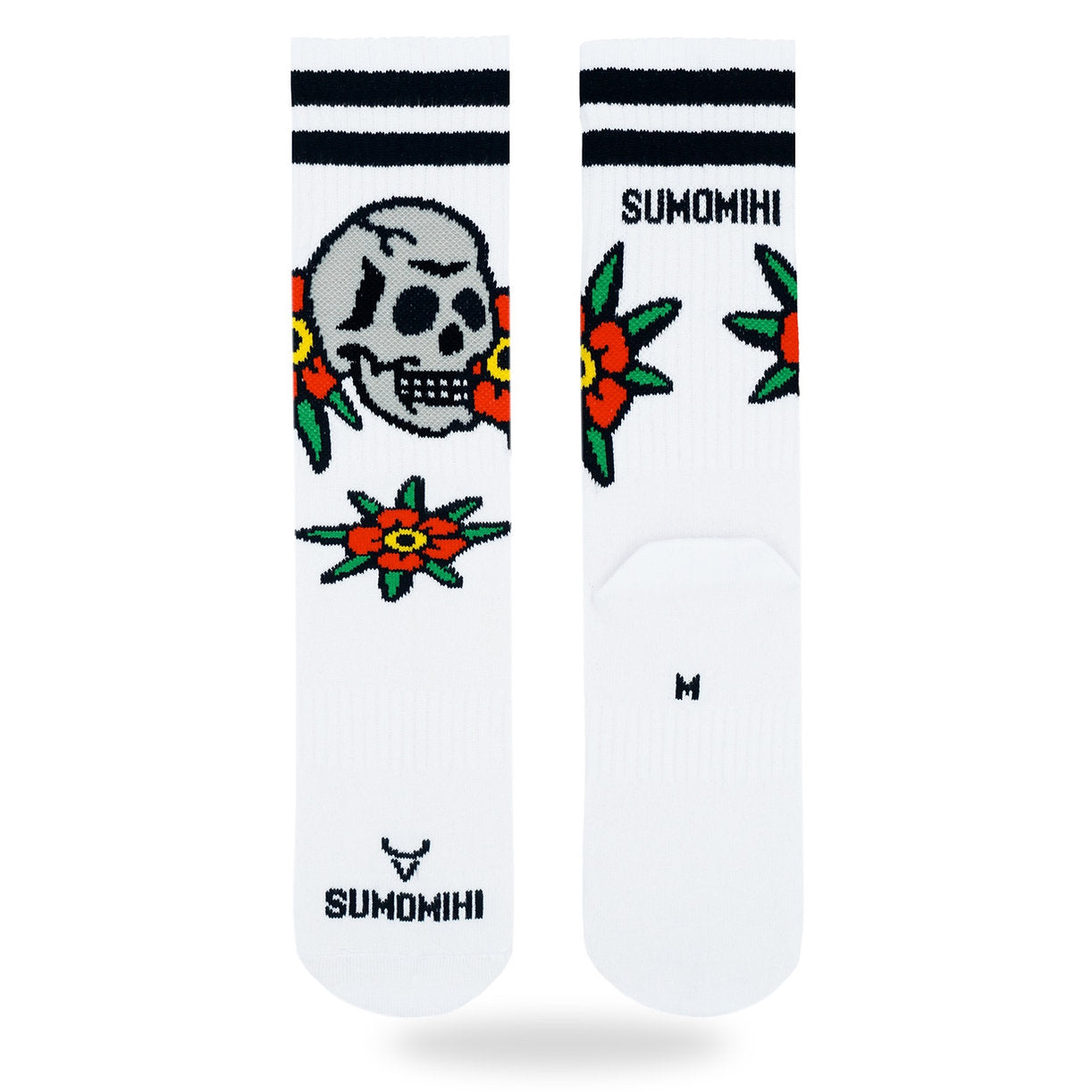 SKULL FLOWER SOCK Sumomihi