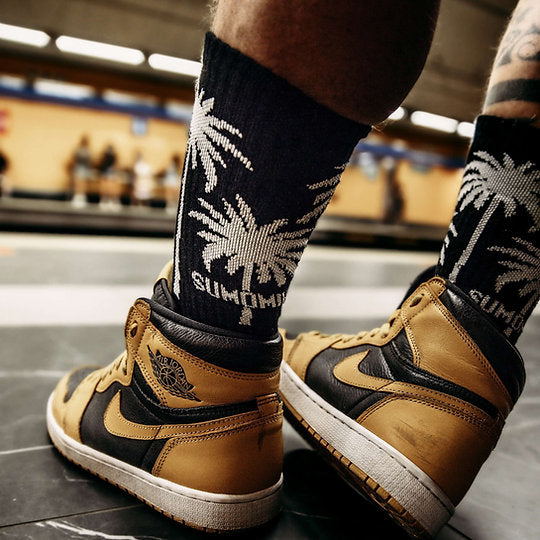 PALMS BLACK SOCK Sumomihi