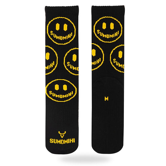 SMILE BLACK SOCK Sumomihi