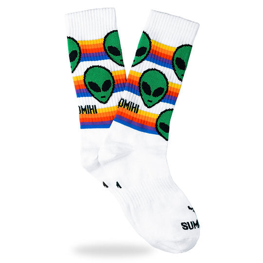 ALIEN RAINBOW SOCK Sumomihi