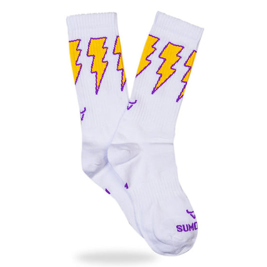 LIGHTNING WHITE SOCK Sumomihi