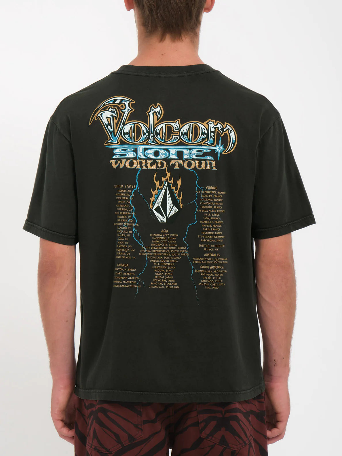 T-shirt Stone Ghost Volcom