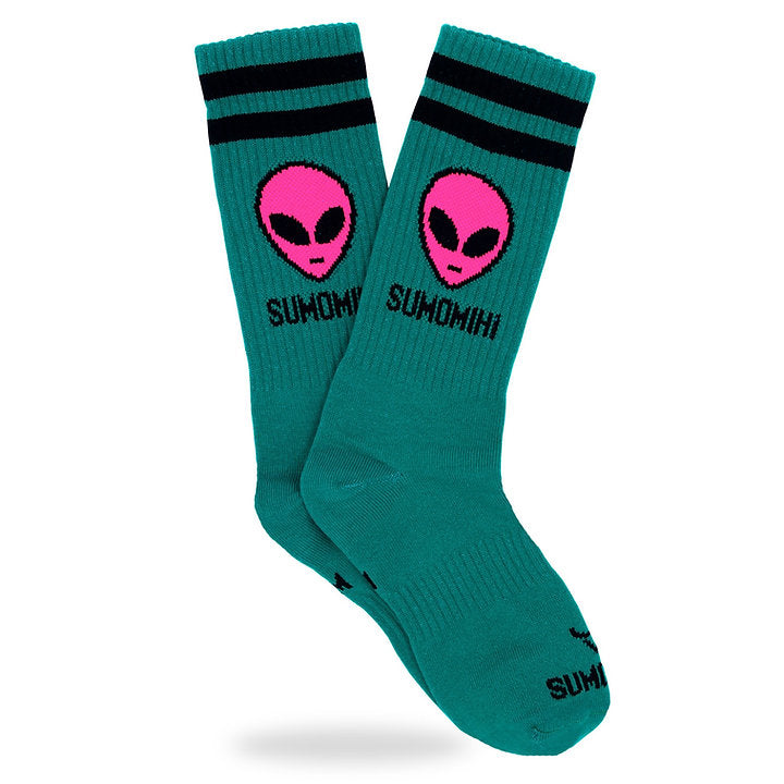 ALIEN TEAL GREEN SOCK Sumomihi