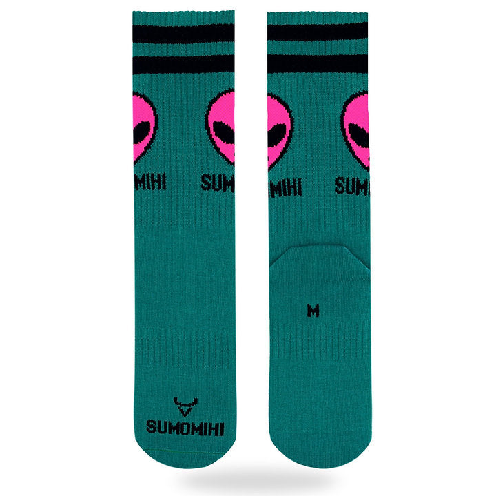 ALIEN TEAL GREEN SOCK Sumomihi