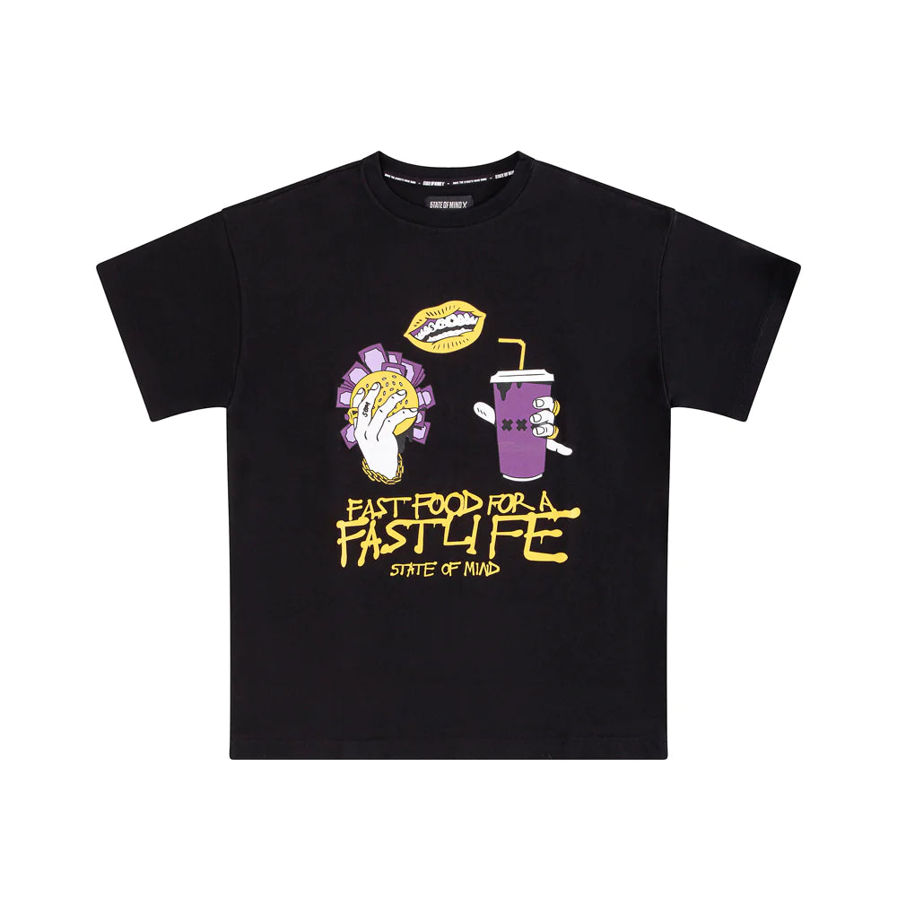 T-shirt Fast Food 5tate Of Mind