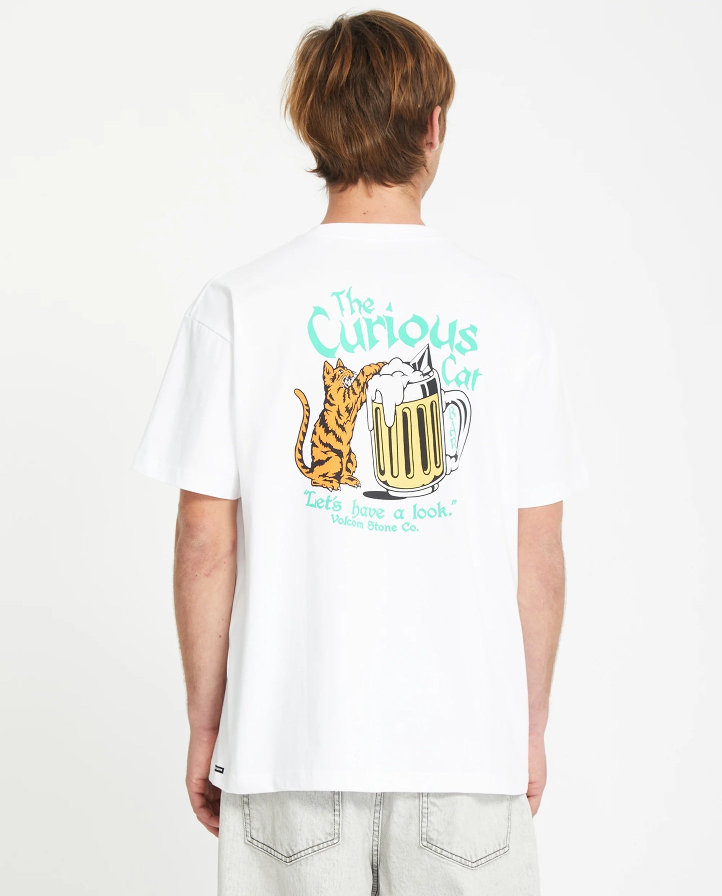 T-shirt Curious Cat Volcom