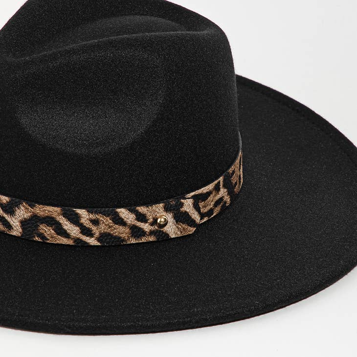 Cappello Cinturino Leopardato Fame Accesories