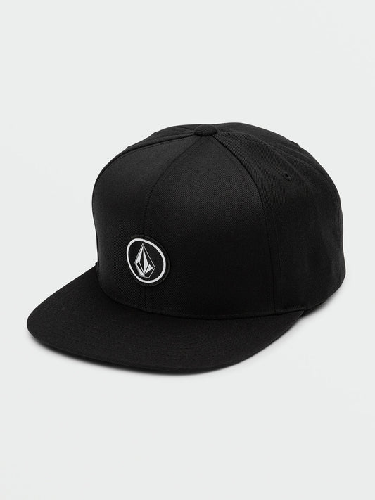 Snapback Quarter Twill Black Volcom